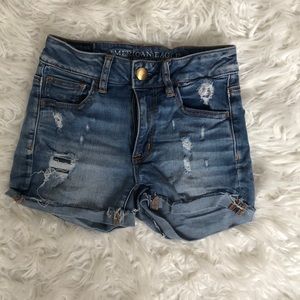 american eagle jean shorts